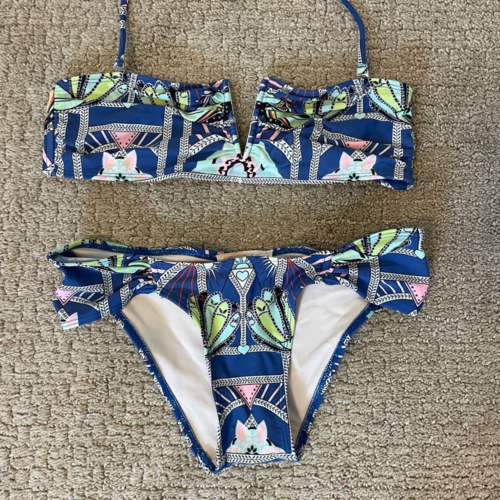 Mara Hoffman two piece bathing suit